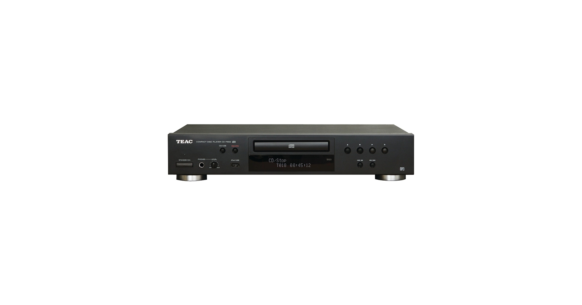 (未使用･未開封品)　TEAC CDプレーヤー iPod対応 ブラック CD-P650-B tu1jdyt Amazon.com: TEAC CD-P650 Home Audio CD Player with USB and
