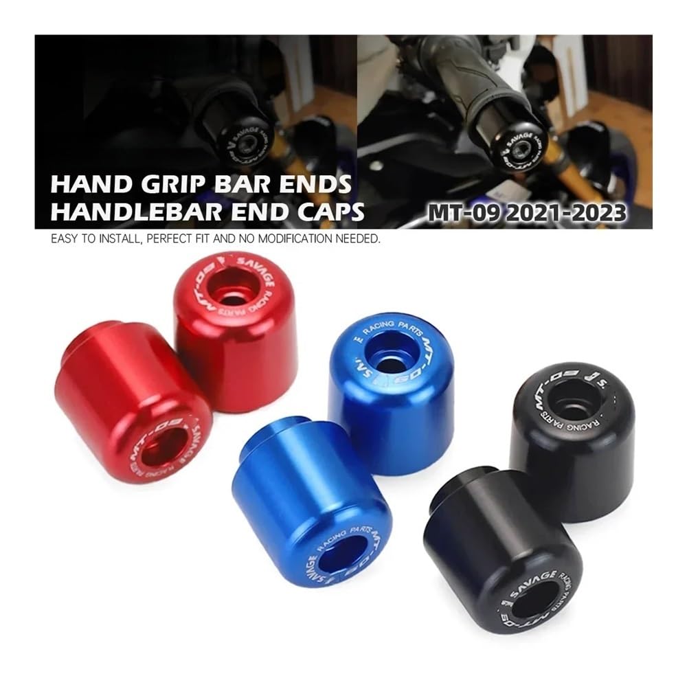 Tappo Terminale Manubrio Per Ya&maha MT 09 MT-09/SP 2021-2023 Accessori Per Motociclette, Contrappesi Terminali Per Manopole Manubrio, Tappi E Slider Terminali manubrios