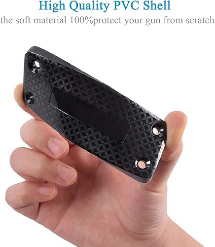 Miniatura 4 de Soporte magnético para pistola y funda de 37.5 libras para camión, armario oculto de goma, imán oculto para pistola para terreno resistente para