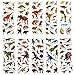 20 Blätter Dinosaurier Aufkleber Realistisch,Dino Sticker Fur kinder,3D Puffy Aufkleber Set für Jungen und Kleinkinder,Dinosaurier Partygeschenke für Dinosaurier Geburtstag Party