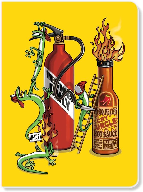 ECOeverywhere Pyro Pete's Journal, 160 Pages, 7.625 x 5.625 Inches, Multicolored (jr11836)