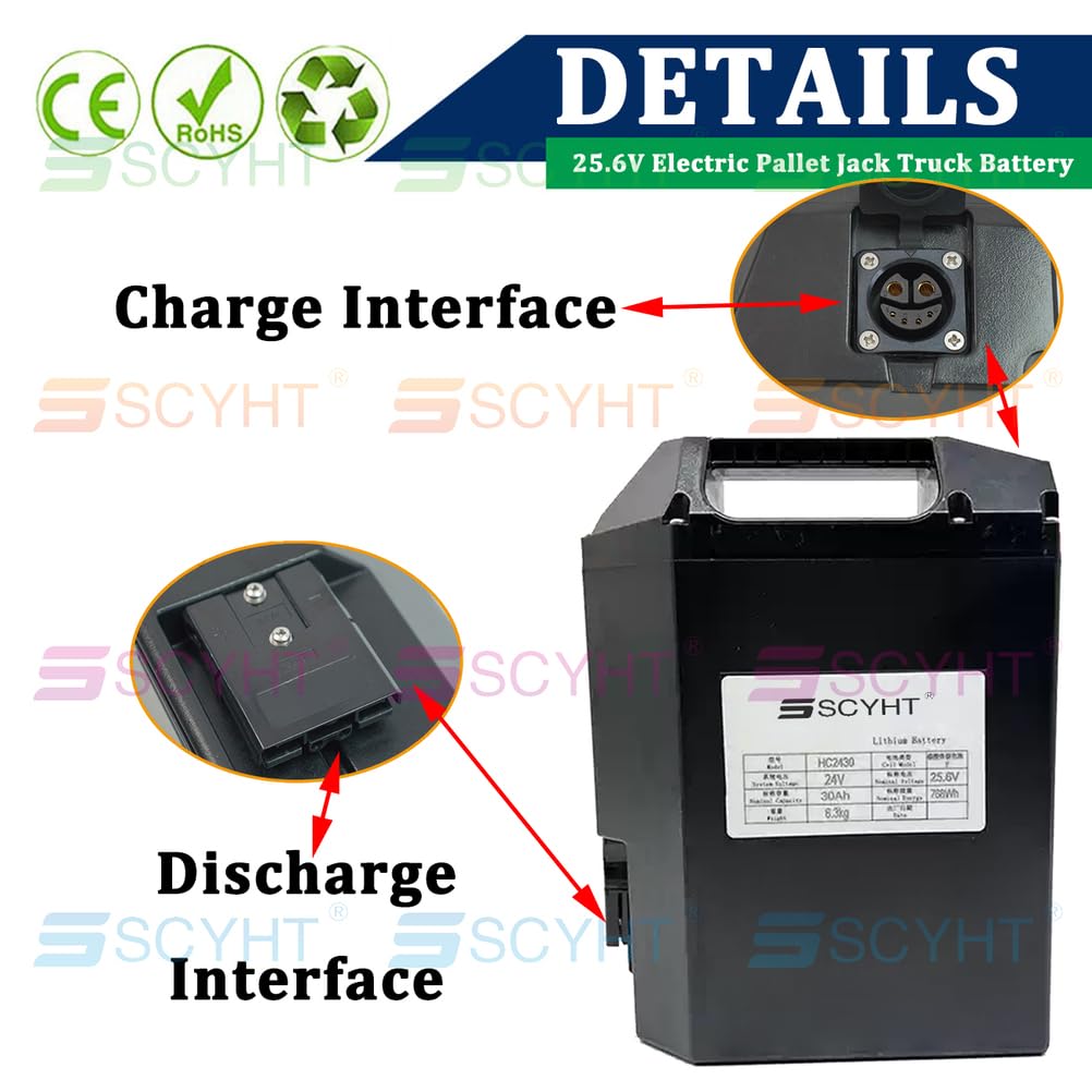 25,6 V Batterie Camion transpalette électrique pour CBD15AMJ-SI