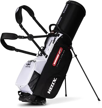 HELIX Golf Stand Bag with Wheels for Travel & Daily Play
