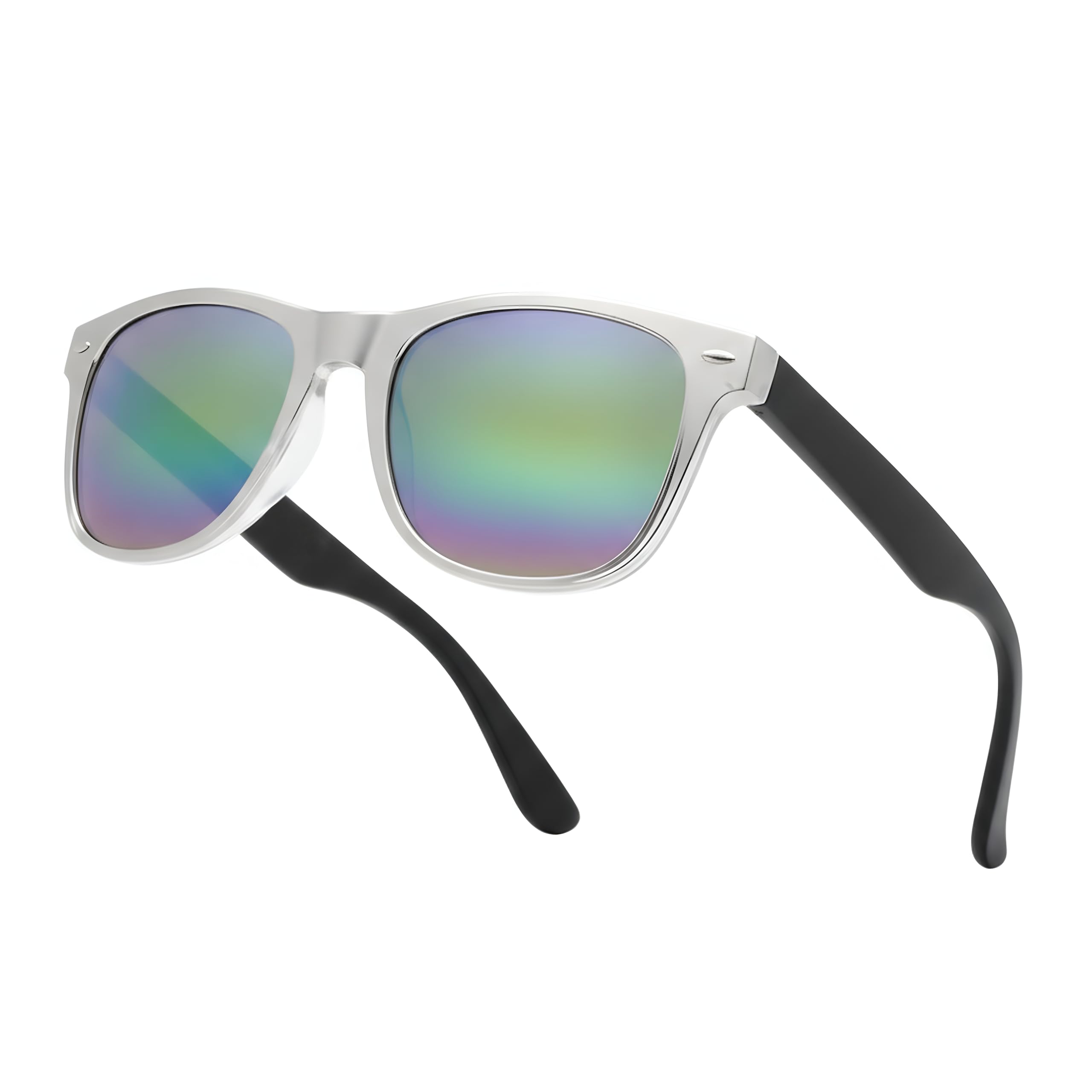 Drifter Sunglasses UV400 Protection Chrome Classic Style Retro Sun Shades Eye Glasses Unisex For Men Women Travel & Fashion – Lightweight Frame Fashion Eyewear Outdoors