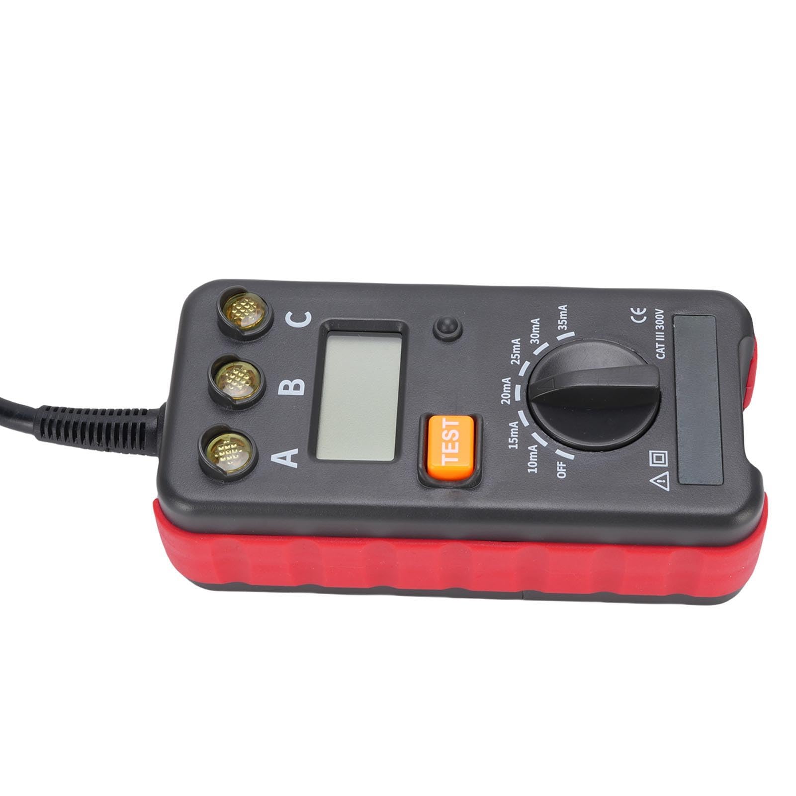 ETCR8610 Tester protezione perdite e misuratore tempo di azione corrente - Strumento di manutenzione elettrica - Rilevamento stato di funzionamento presa a 3 poli - 10 mA - 35 mA