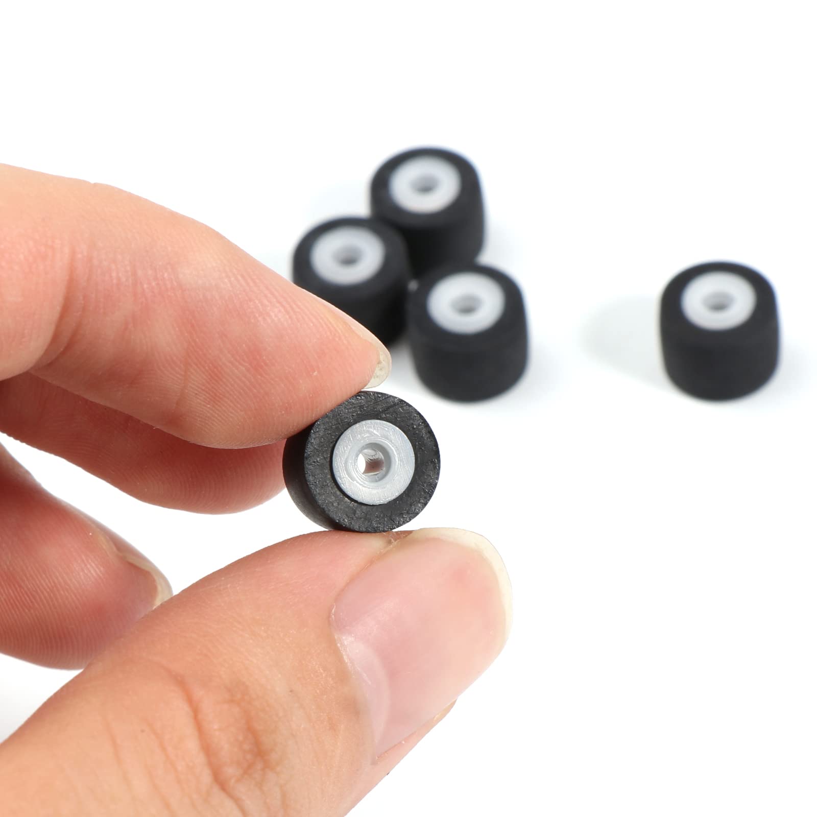 5 Pezzi Rullo Di Pressione Gomma Per Registratore Cassette - 10.5x7.9x2mm, Per Deck E Autoradio - Foto 7