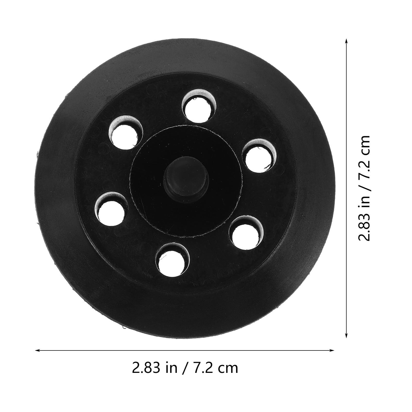 Cabilock 5 Piezas Plato Pulidor de 3 Pulgadas y 6 Orificios para Coches, Pu