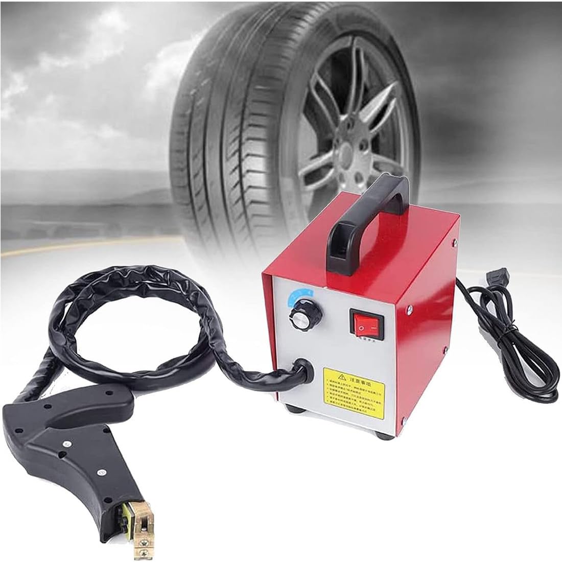 Strumento per Scanalare Pneumatici, 350W Macchina per Scanalare Pneumatici per Auto E Camion Forma U/V, Approfondire Il Disegno del Battistrada, Rinnovare Vecchi Pneumatici