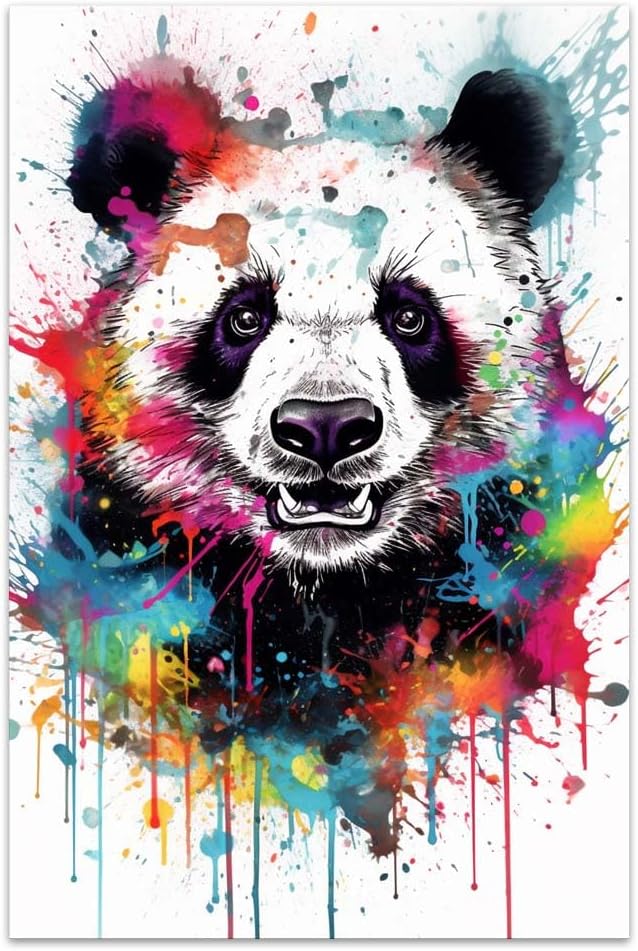 COTAIL Unframed Canvas Wall Art For Bedroom Office Wall