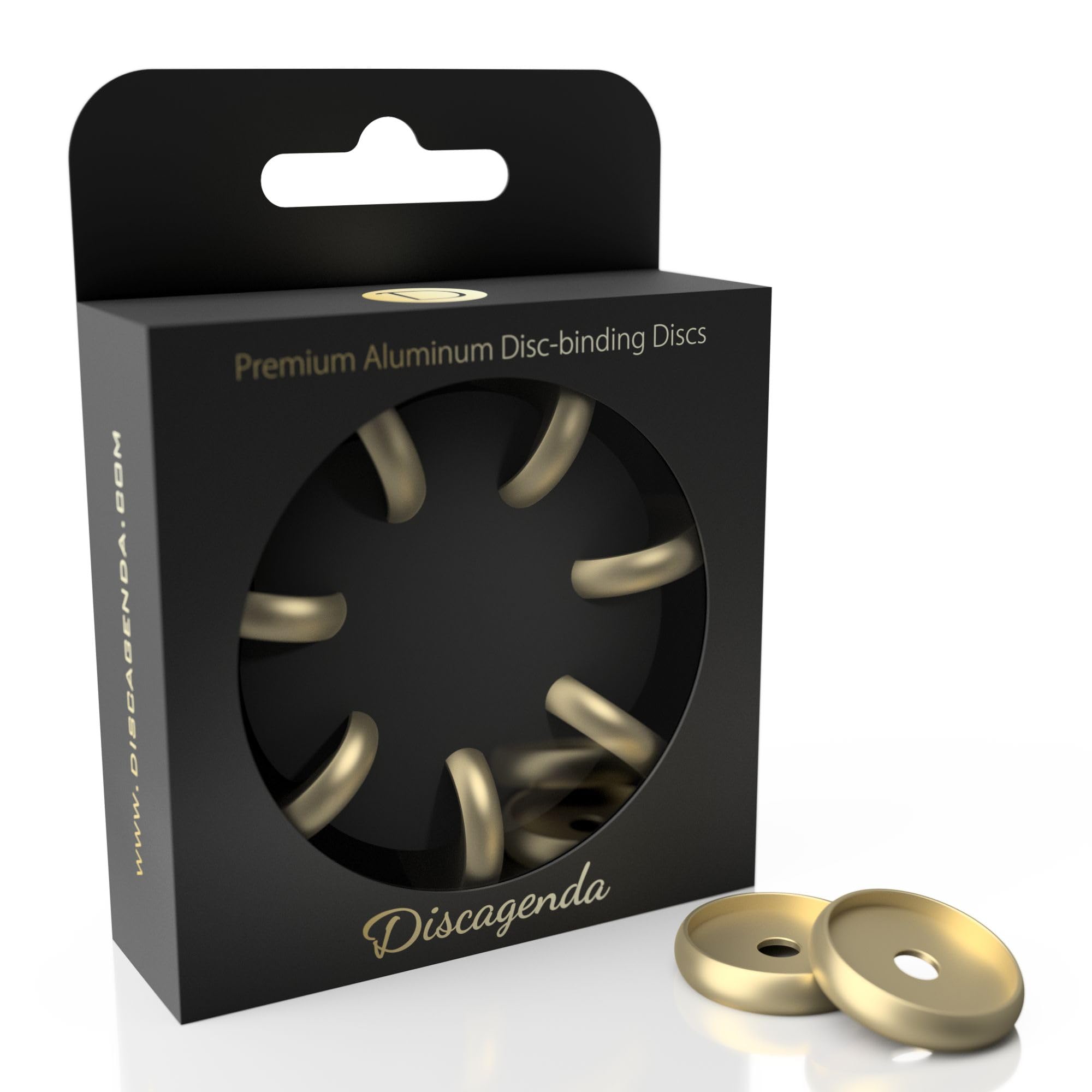 Discagenda Discbound Discs (Gold, 7 Piece 0.94in)