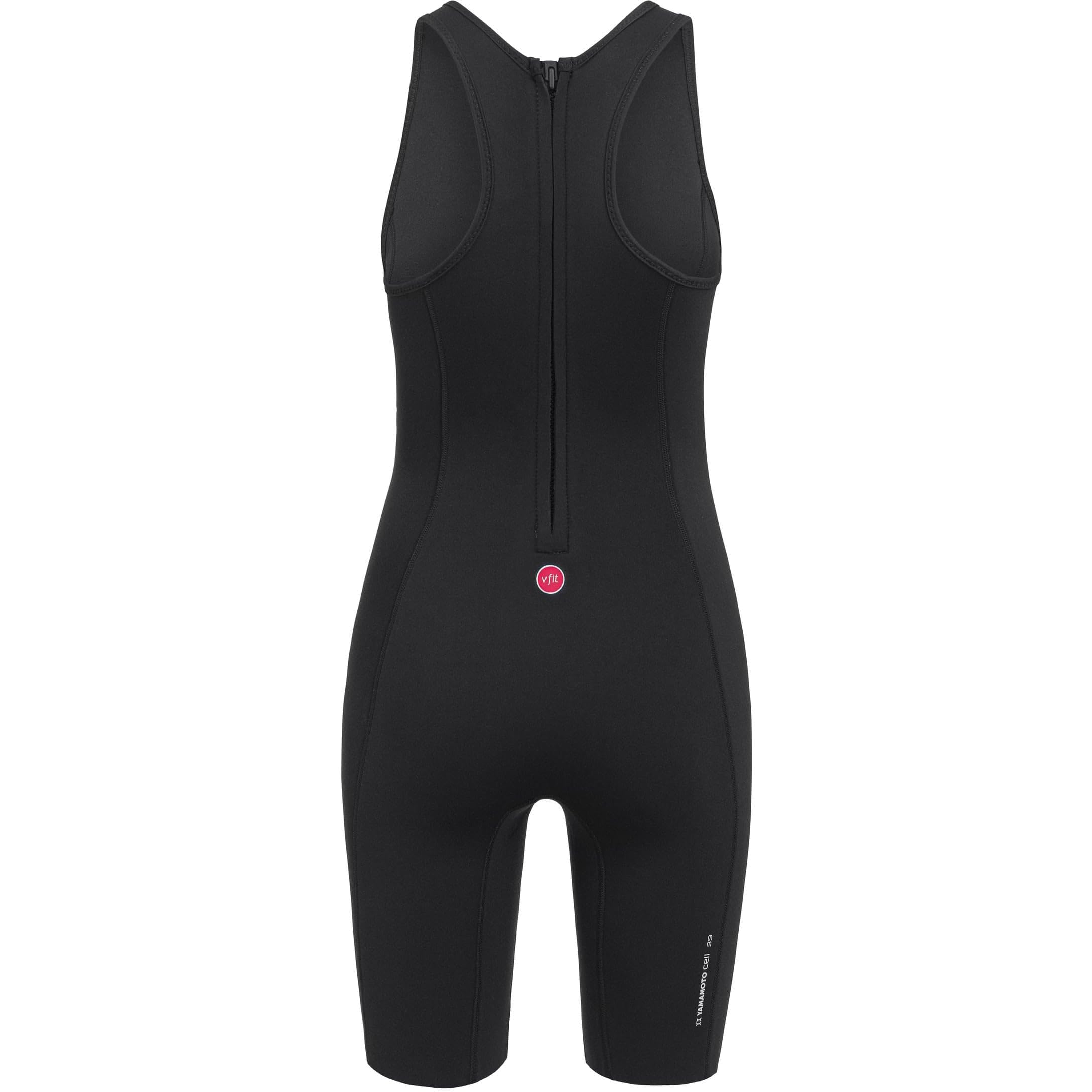ORCA 2026 Donna Swimskin 1.5mm Open Water Swim Shorty Muta NN6W - Black -