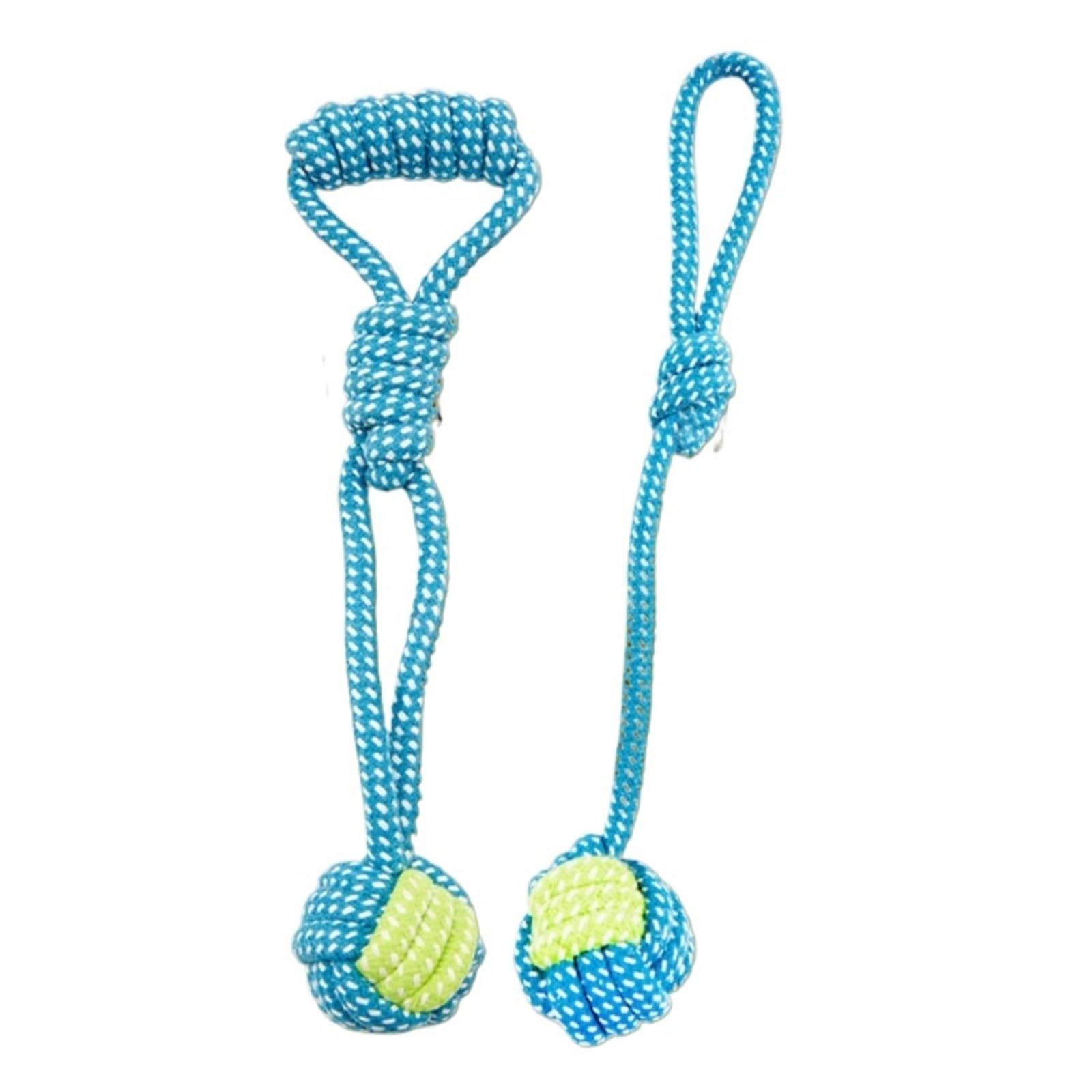 Generisch 7pcs interaktive Baumwolle Seil Mini Hund Spielzeug Ball for Hunde Haustier
