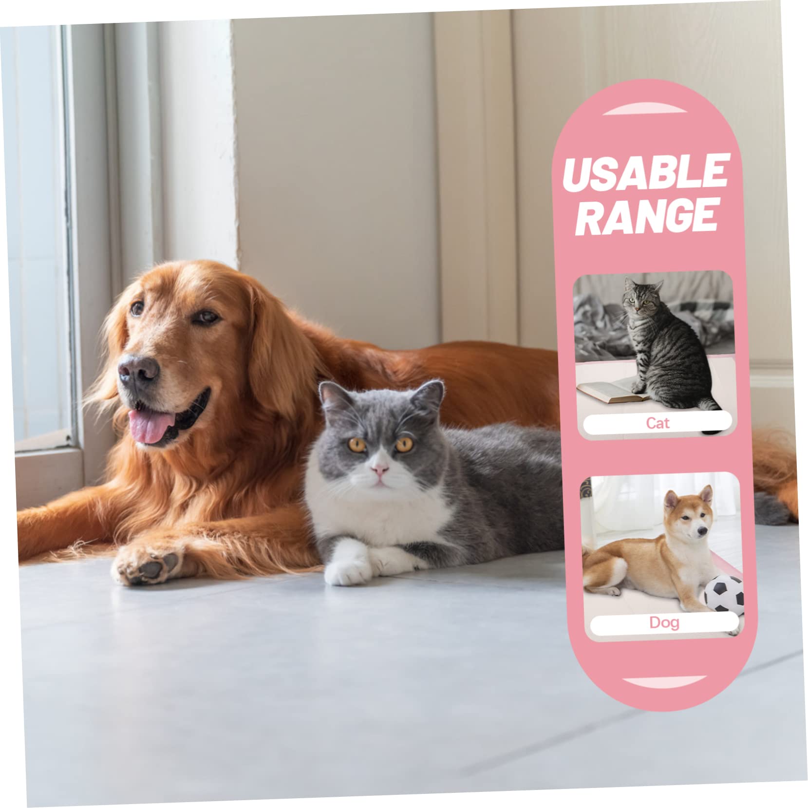 Almohadilla para Cachorros Absorbente Rosa, 1 Bolsa, Uso Doméstico