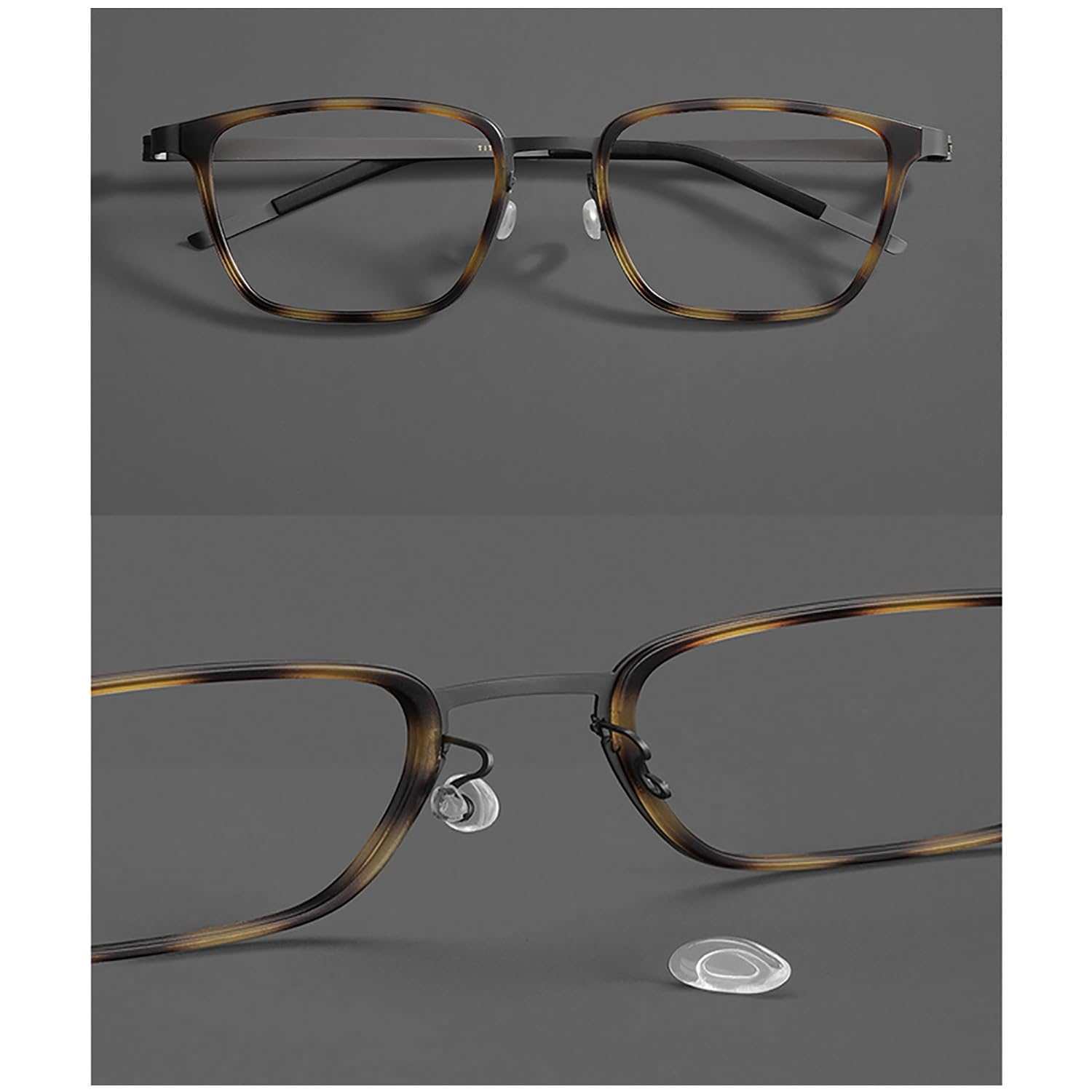 Mode Groß Rahmen Computerbrille, Herren Damen Anti Blaulicht Brille, Anti-Augenbelastung Lesehilfe