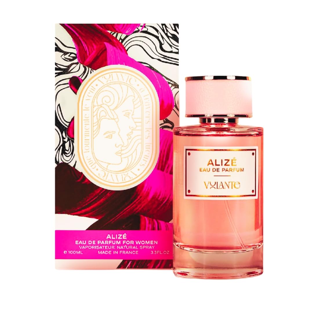 VOLANTE Eau de Parfum for Women - 100ml - Floral Chypre Women’s Perfume & Fragrances with Red Fruits, Mandarin, Jasmine & Tuberose - Cruelty-Free & Long-Lasting Vanilla Perfume - Made in France