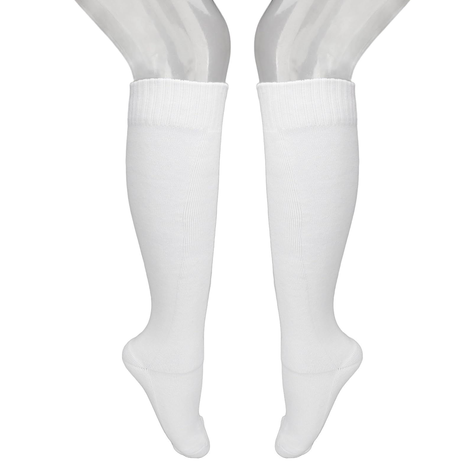 Chaussettes d'Escrime avec Rembourrage 3D Protection en Coton Peigné Taille M