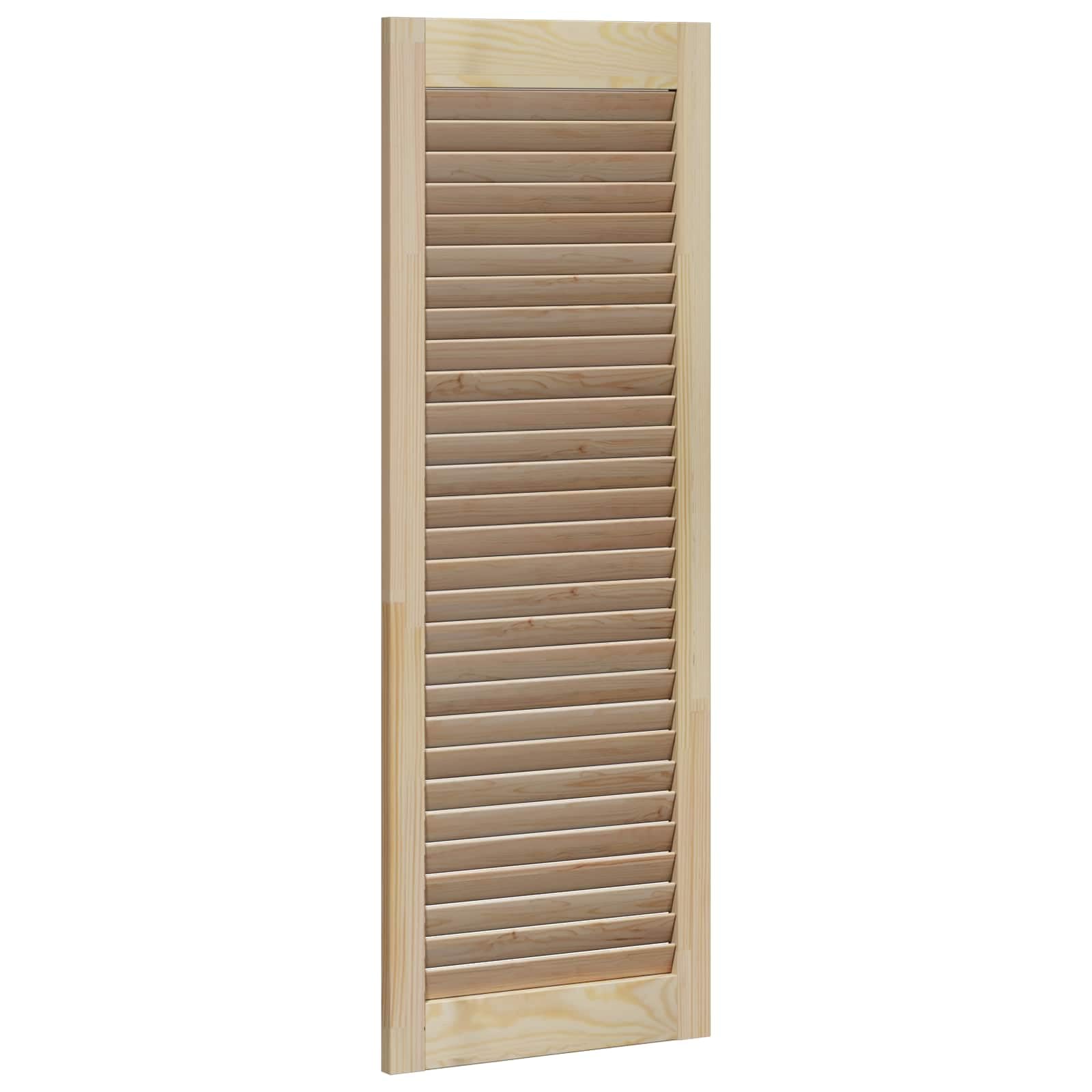 Puerta de Armario con Puerta 4 pcs Natural 110 x 2,1 x 39,5 cm,Ferretería para armarios,Puertas de armarios,9.84kg-3394494