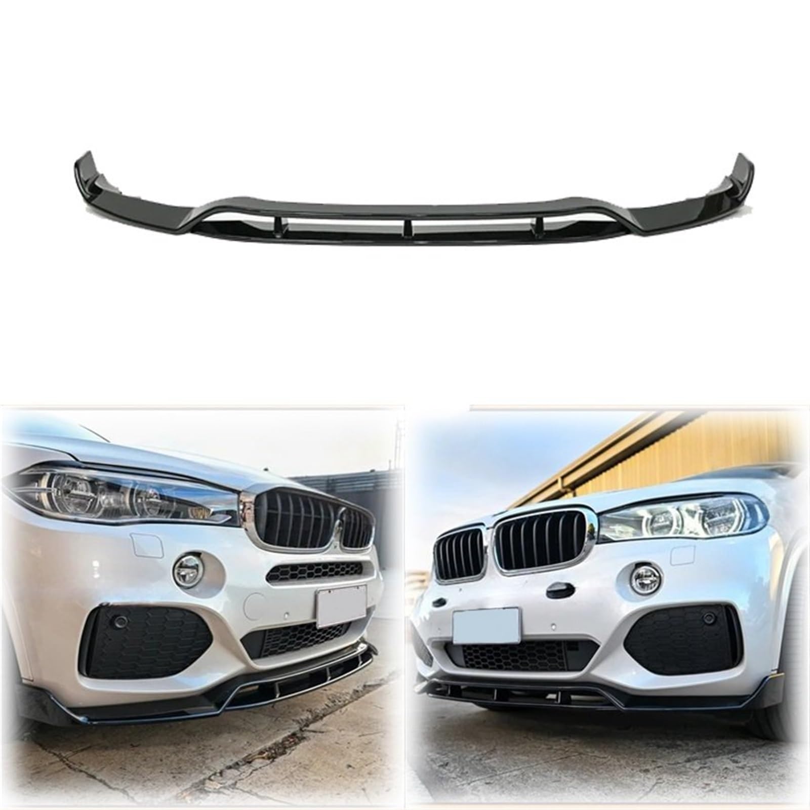 Spojlery tylne Do Bmw F15 X5 2013-2018 Spojler samochodowy | 4 Szt. Przedni Zderzak Splitter Dyfuzor Spoiler