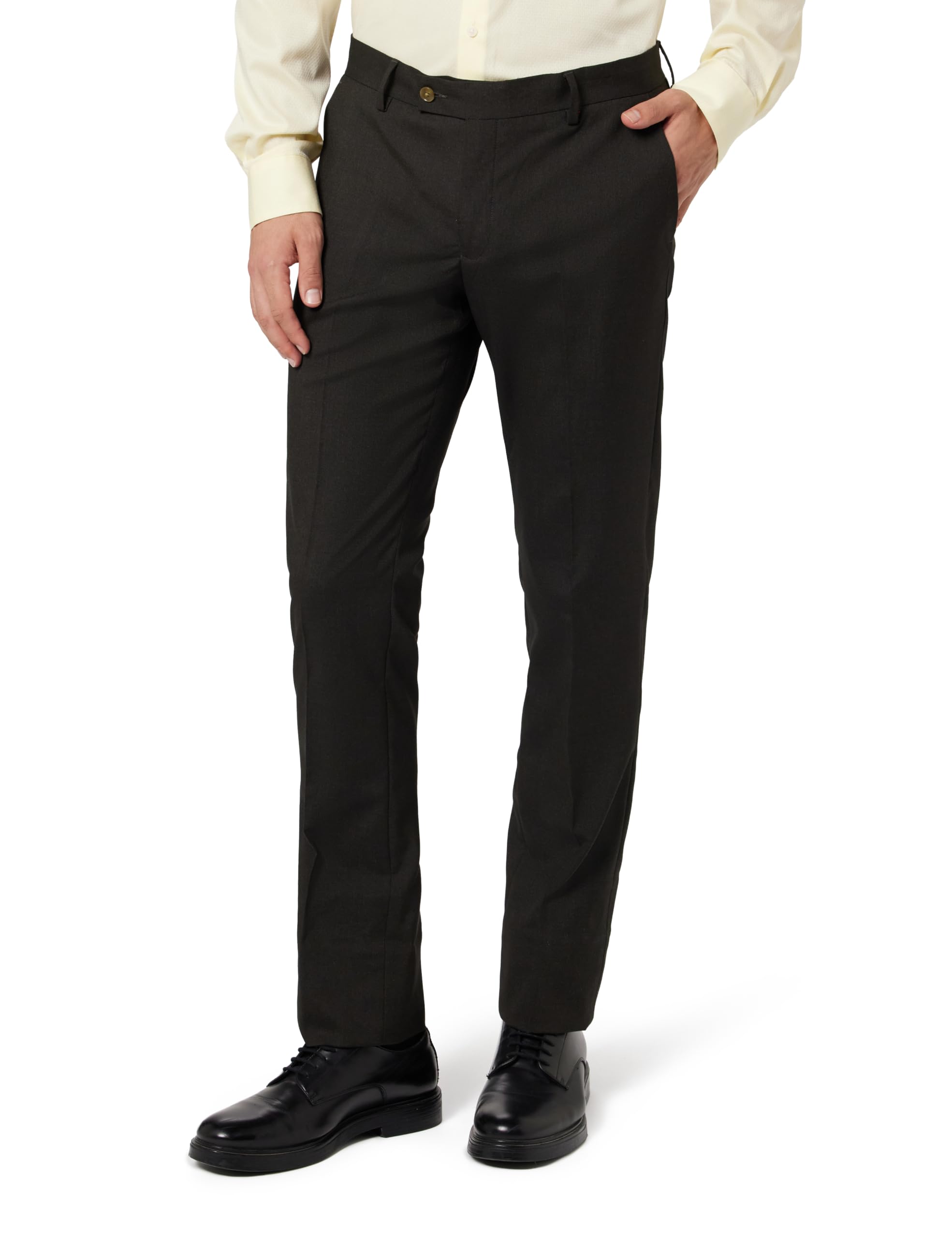 Men's Tapered Fit Mid Rise Pants-image-44