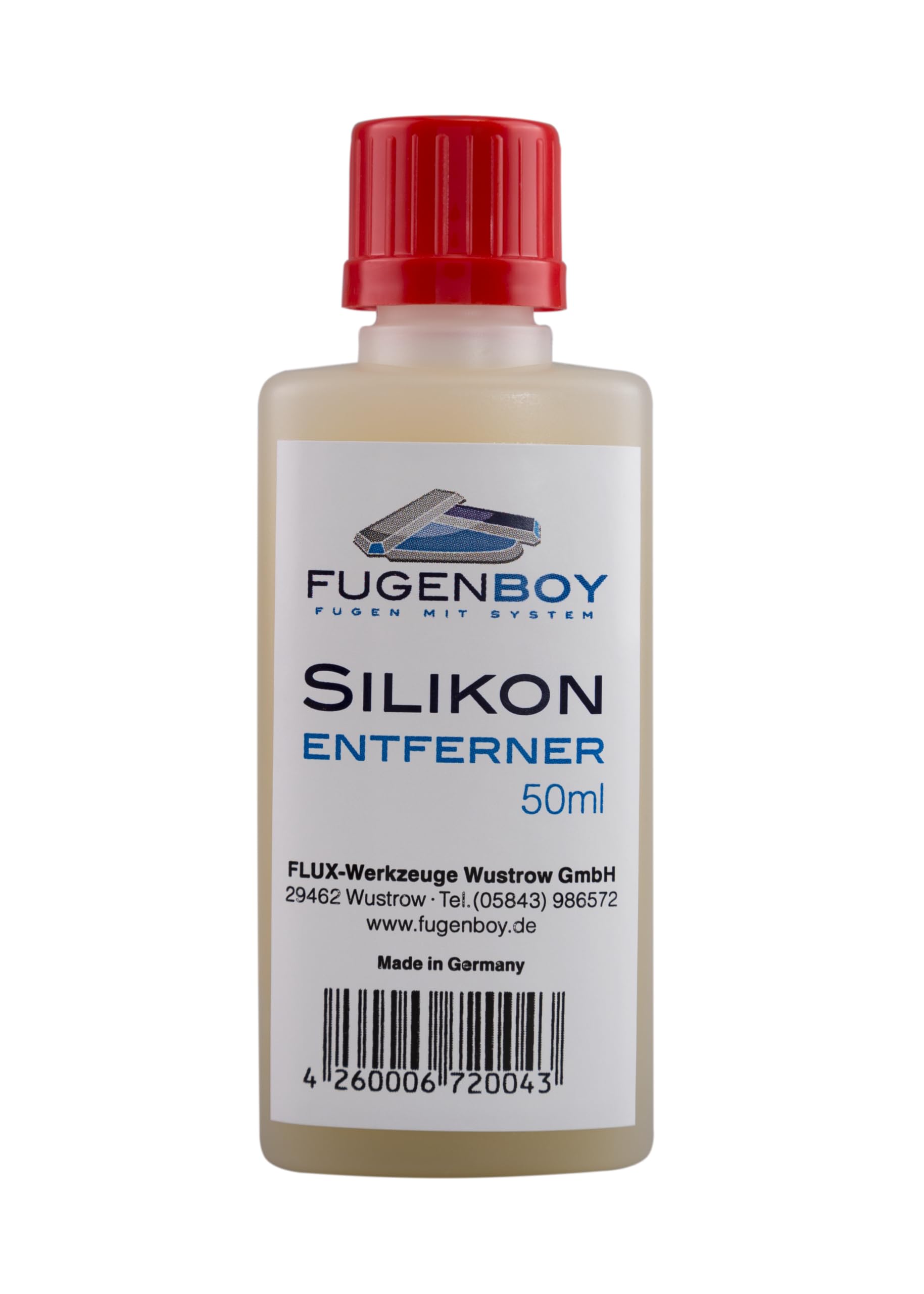 Profi-Koffer | Silikonfugen-Werkzeug im Komplett-Set | Deutsche Herstellung | Fugen-Set mit Silikon-Entferner, 6x patentierte Fugenglätter, Fugenmesser & Silikon-Glättmittel