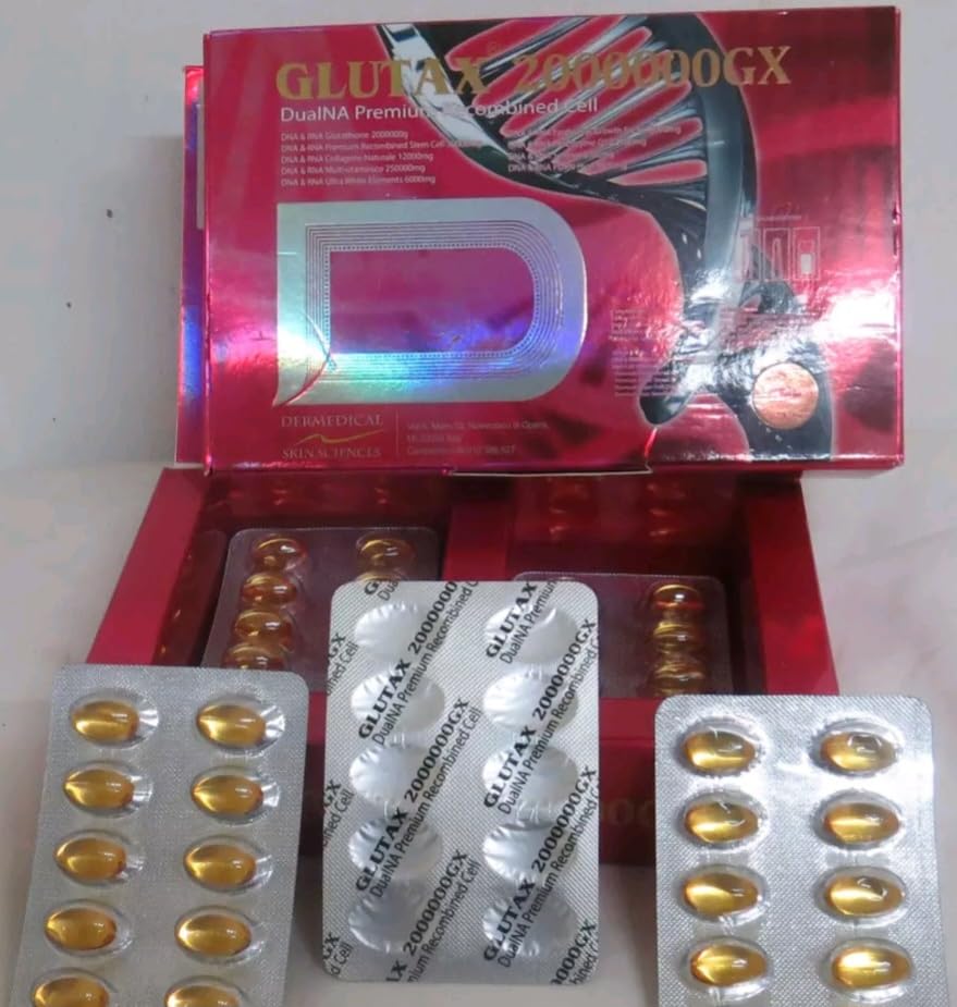Kit de cuidado de la piel 200000GX 60 cápsulas