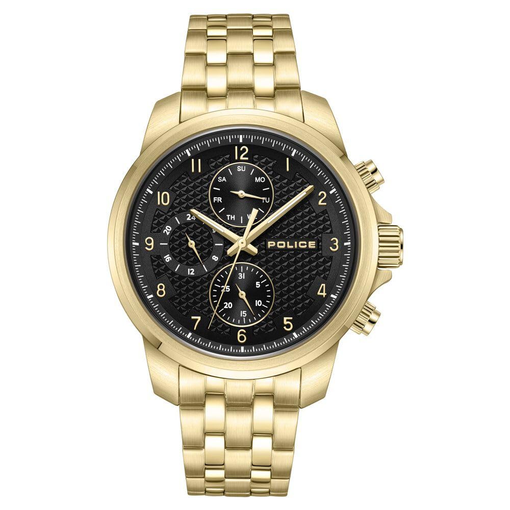 Police Quartz Multifunction Black dial Metal Strap Watch for Men-PLPEWJK0021506 (B0D4VXPNGR) Amazon Price History, Amazon Price Tracker
