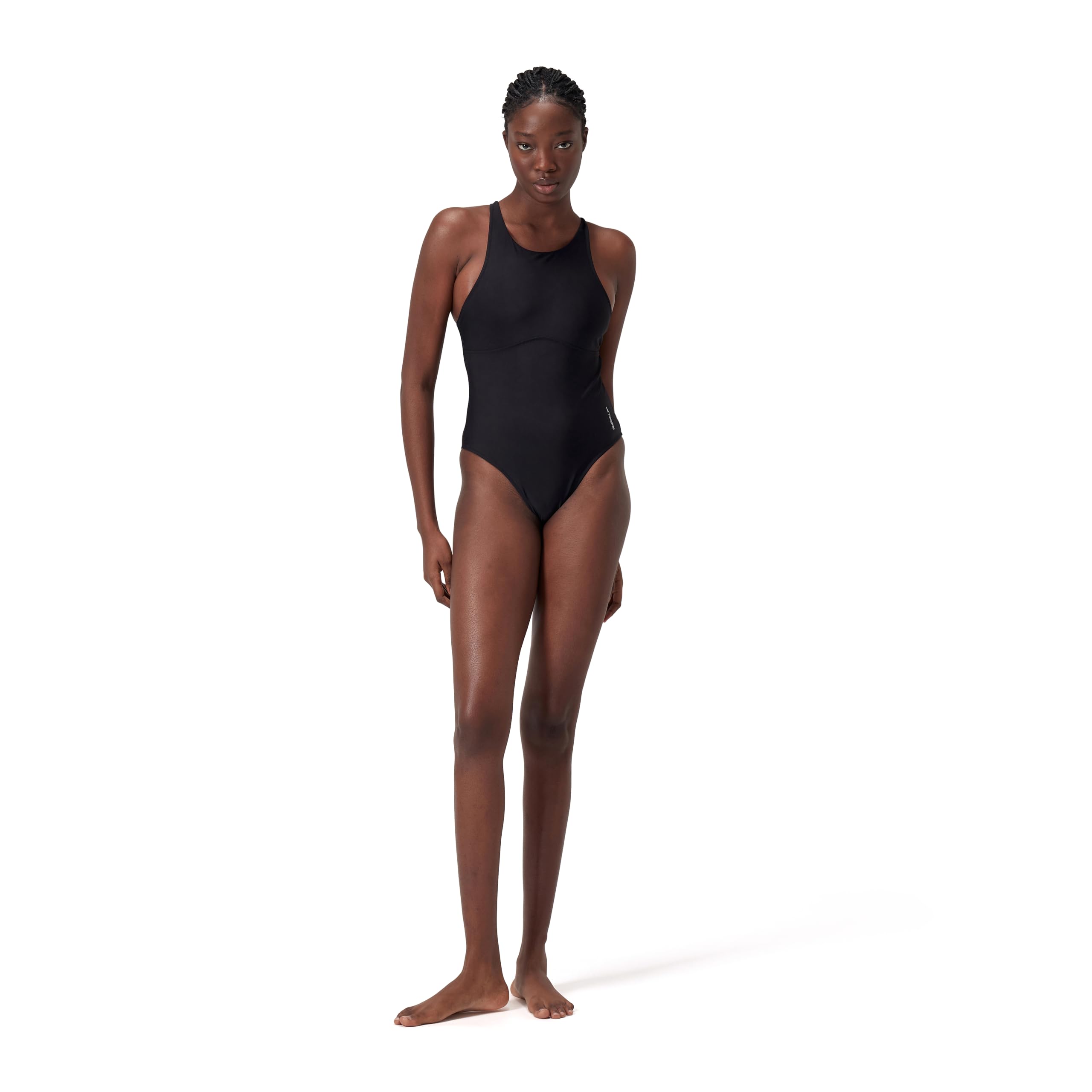 Speedo Traje de Baño de Una Pieza con Cuello Alto Y Corte Contemporáneo Traje de baño de una Pieza Mujer (Pack de 1)