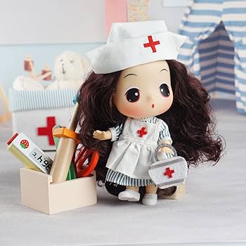 Amazon | Ddung ファッションドール ナース人形 7つの