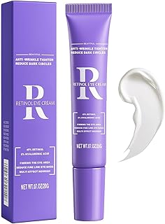 Crema de ojos de retinol, crema hidratante pa...