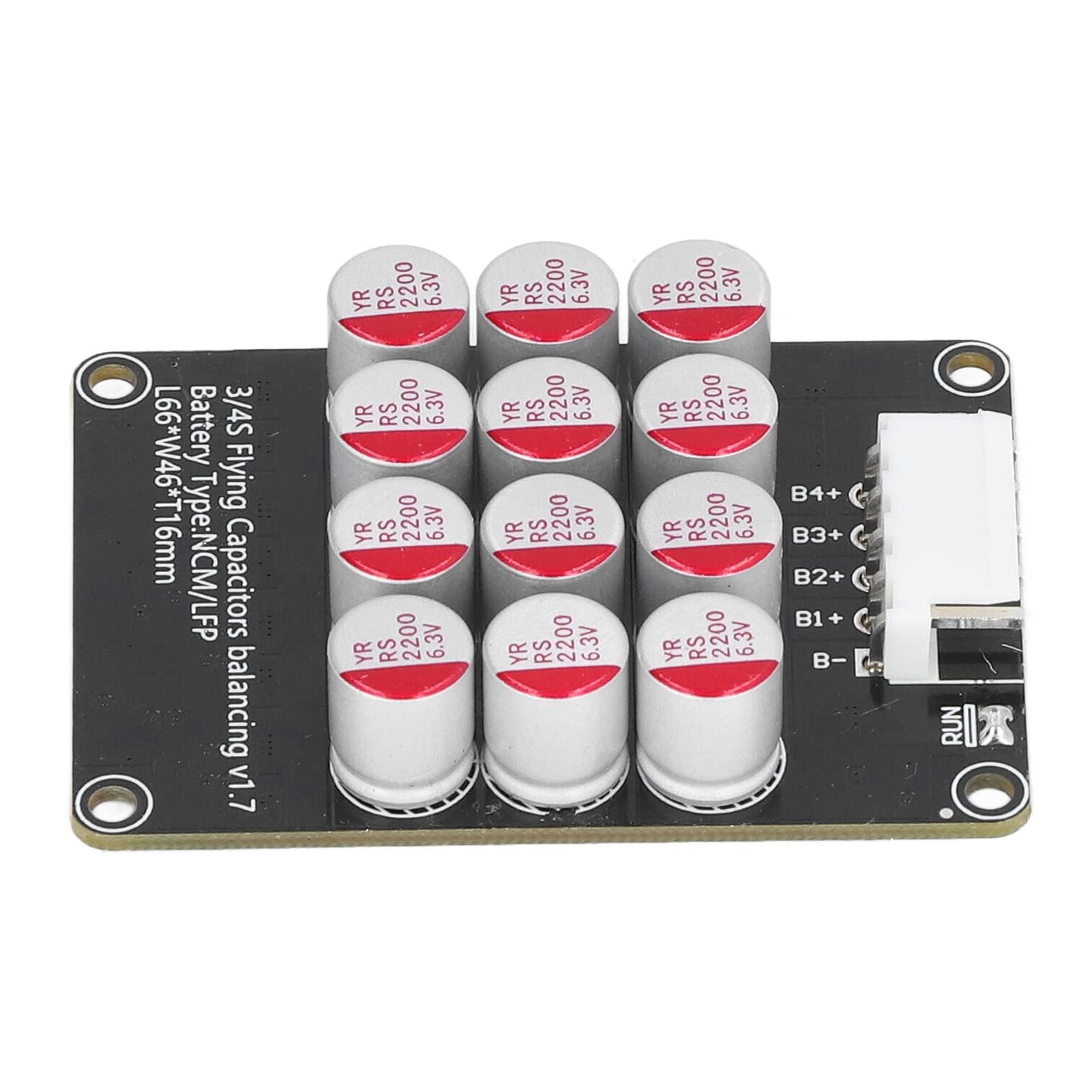 Battery Active Equalizer Balancer, Lipo Li Ion LFP LiFePO4 Lithium Battery Balance Active Energy Transfer Equalization Module, Group Capacitor Balancer (3-4S)