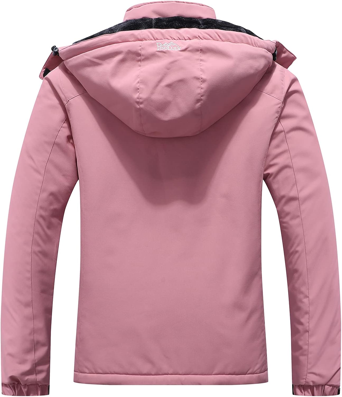 Pooluly Women's Ski Jacket Warm Winter Waterproof Windbreaker Hooded Raincoat Snowboarding Jackets : Clothing, Shoes & Jewelry