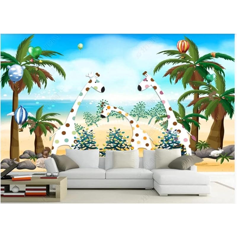 壁のカスタム写真の壁紙3d壁画新鮮なビーチツリー美しい漫画の子供たちの部屋子供部屋の背景壁紙 Mukaohnr1q Sausagehouse In 壁のカスタム写真の壁紙3d壁画新鮮なビーチツリー美しい漫画の子供たちの部屋子供部屋の背景壁紙 Mukaohnr1q Sausagehouse In
