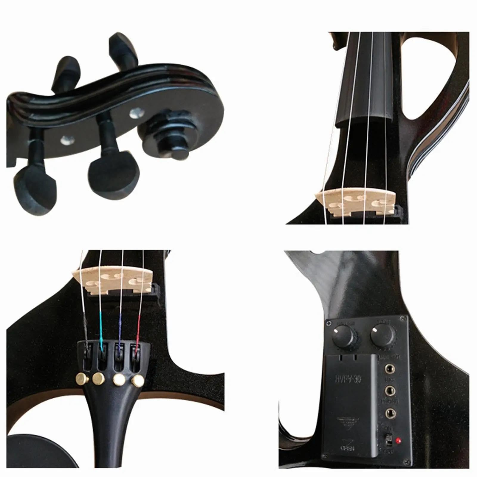 Violini Acustici Questo Violino Elettronico In Legno Massello È Silenzioso E Perfetto Per Suonare.