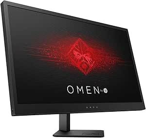 HP OMEN 25 Ecran Gaming PC Full HD 25" Noir (TN/LED, HDMI/DisplayPort, 1920 x 1080, 16:9, 144 Hz, 1 ms, AMD Free-SYNC)