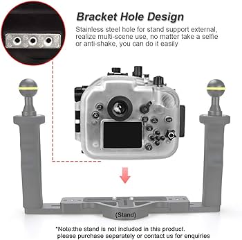 Amazon | Seafrog 水中スポーツカメラケース 防水ハウジング