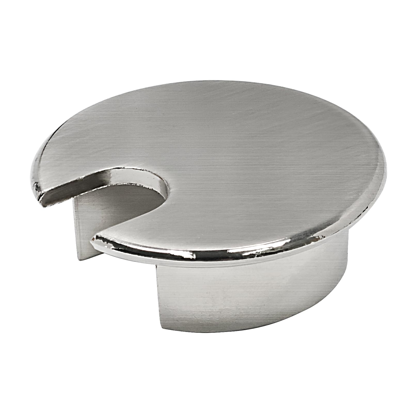 Desk Grommet 1-3/8" (35 mm), Desk Cord Hole Cover, Cable Grommet Metal Zinc Alloy Materilal, Desk Hole Grommet for Office and Home Table Cable,