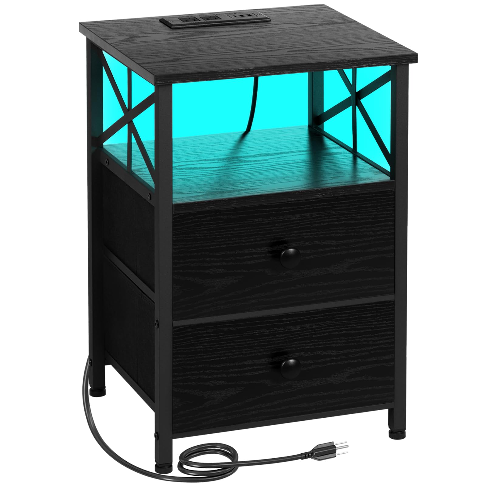 AMHANCIBLE LED Nightstand