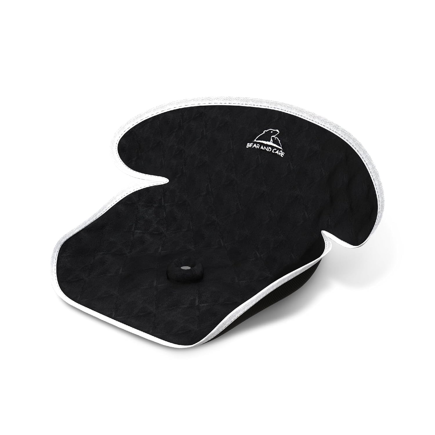 Piddle Pads - Strollers, Bouncers & Car Seat Pad, Waterproof & Machine-Washable Cover on Car Potty for Toddler Toilet Training (Black, 1 Count (Pack of 1))