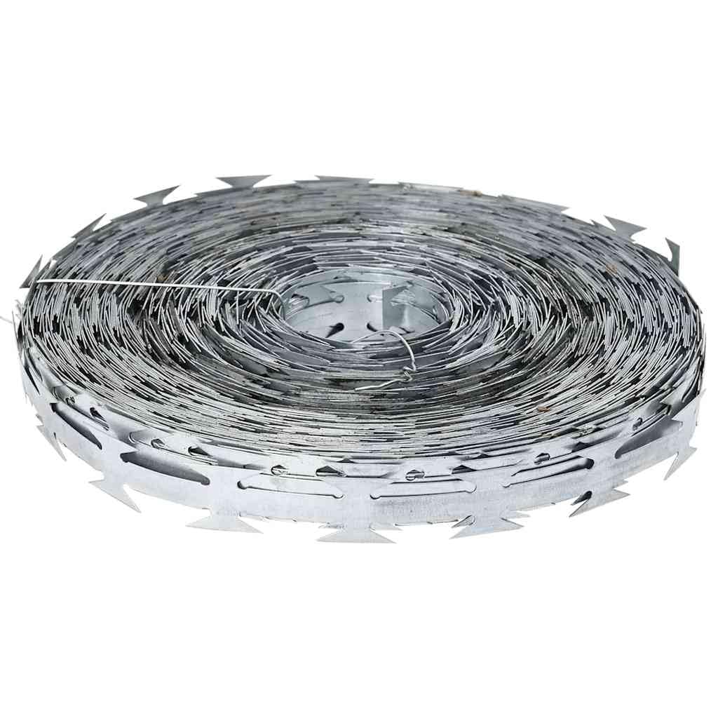 Generisch Rasierdraht Silber 5000 x 1,9 cm Verzinkter Stahl,Heimwerkerbedarf,Bauzubehör,Ketten, Drähte & Seile-42010268
