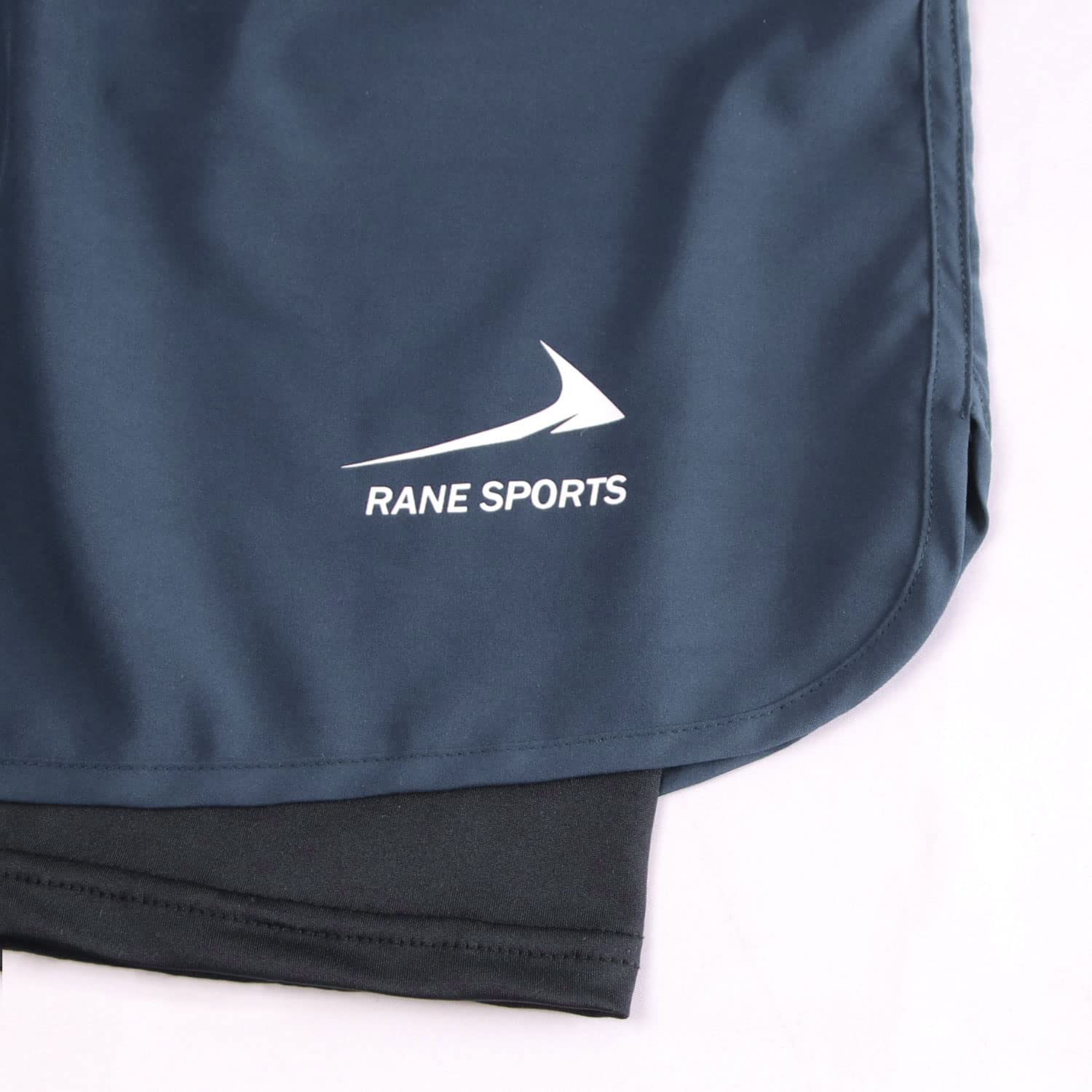 Rane Sports Men's 2 in 1 Running Shorts Ideal for Gym, Athletics, Outdoor Training - 3
