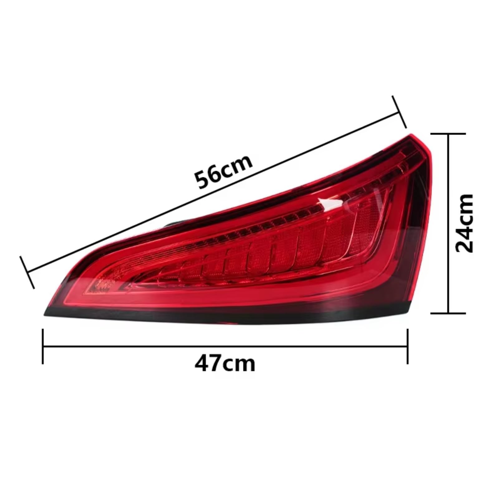 Compatibile Con Q5 2014 2015 2016 Gruppo Luci Posteriori Per Auto Segnale Freno Indicatore Di Direzione Lampada Di Retromarcia Ricambio 8R0945093D Luce Fanale Posteriore