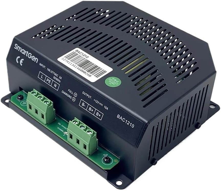 BAC1210 Float Charge 12V/10A Diesel Generator Lead-Acid Battery Intelligent Charger