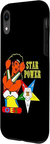 Miniatura 2 de Funda para iPhone XR OES Star Power Hero Sister of Eastern Star para el Día de los Padres