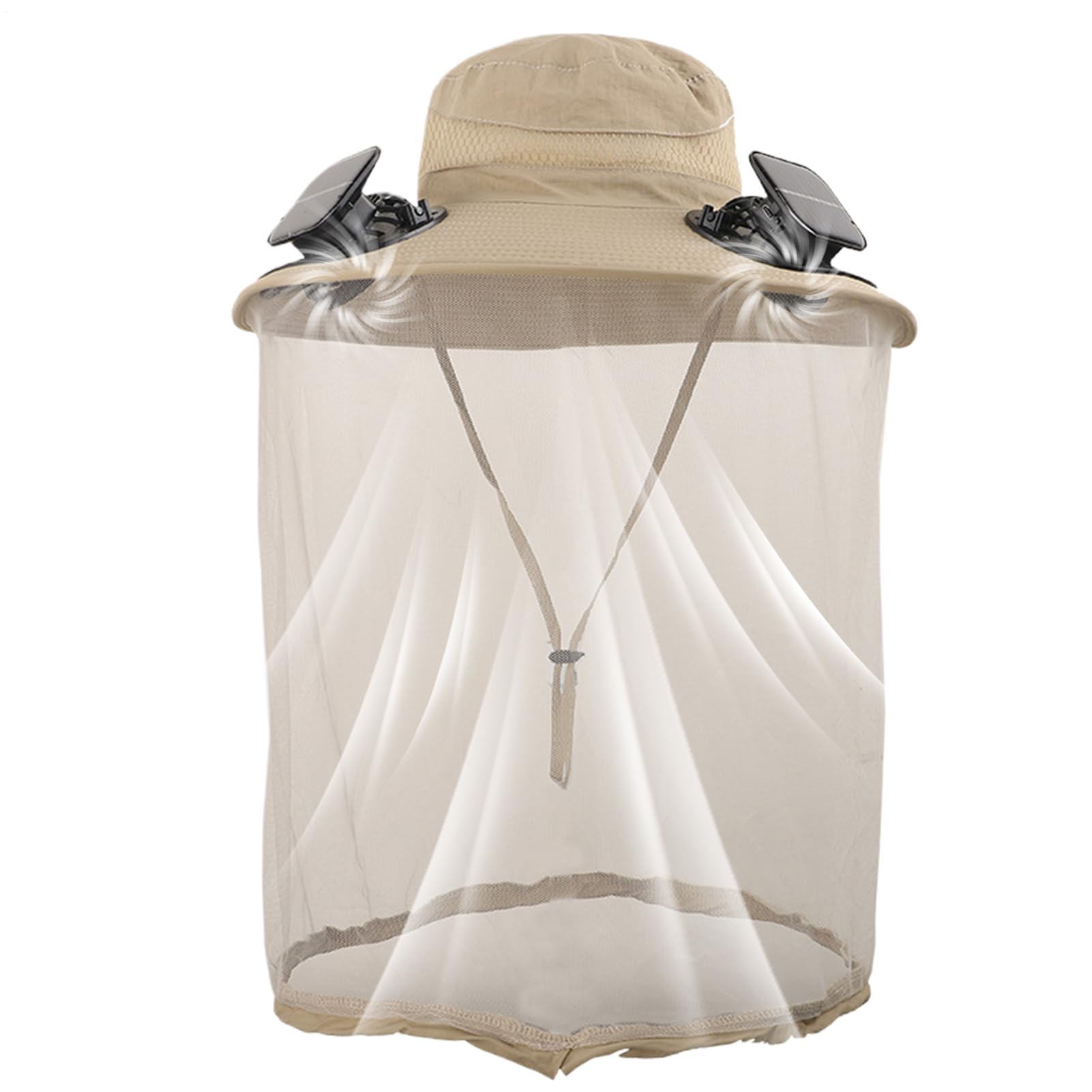 Sombrero tipo cubo con ventilador Sombrero de Pesca Tipo Cubo UPF50+