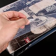 25 Pcs 12 Inch Clear Vinyl Record Protective Bags - Durable, Reusable Plastic Storage for Music Jacket Protection | Transparent, | Ideal for DJs, Music Lovers & Collectors
