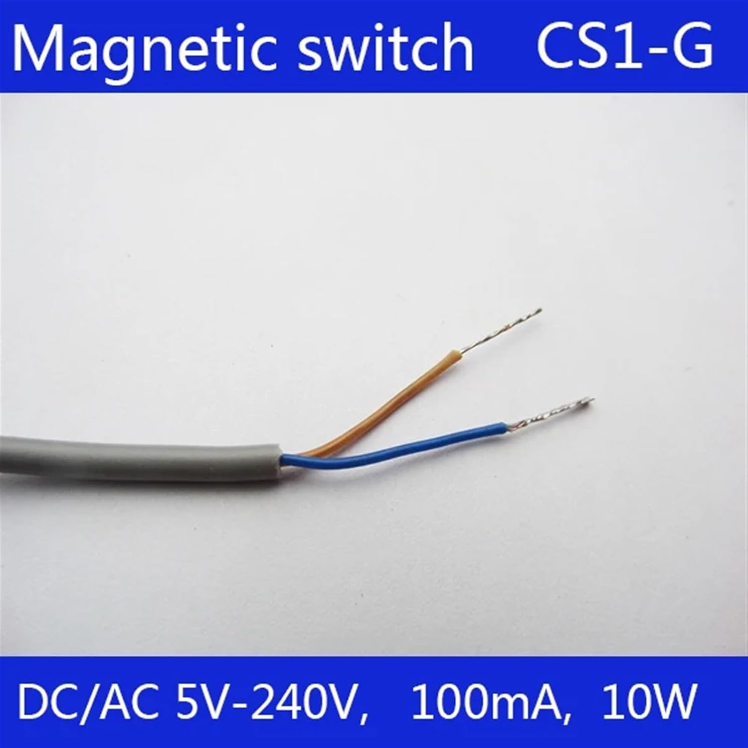 1pcs CS1-G Red LED Pneumatic Cylinder Magnetic Sensor Switch DC AC 5V - 240V