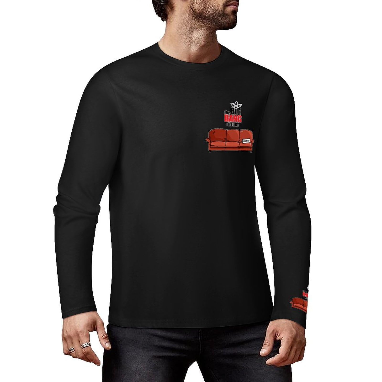 Amazon.co.jp: Tシャツ ビッグバン セオリー メンズ 長袖 ロングT 