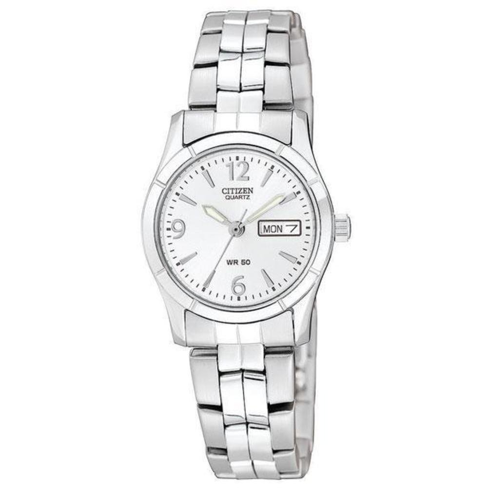 CITIZEN Quartz Womens Watch with a stainless steel band