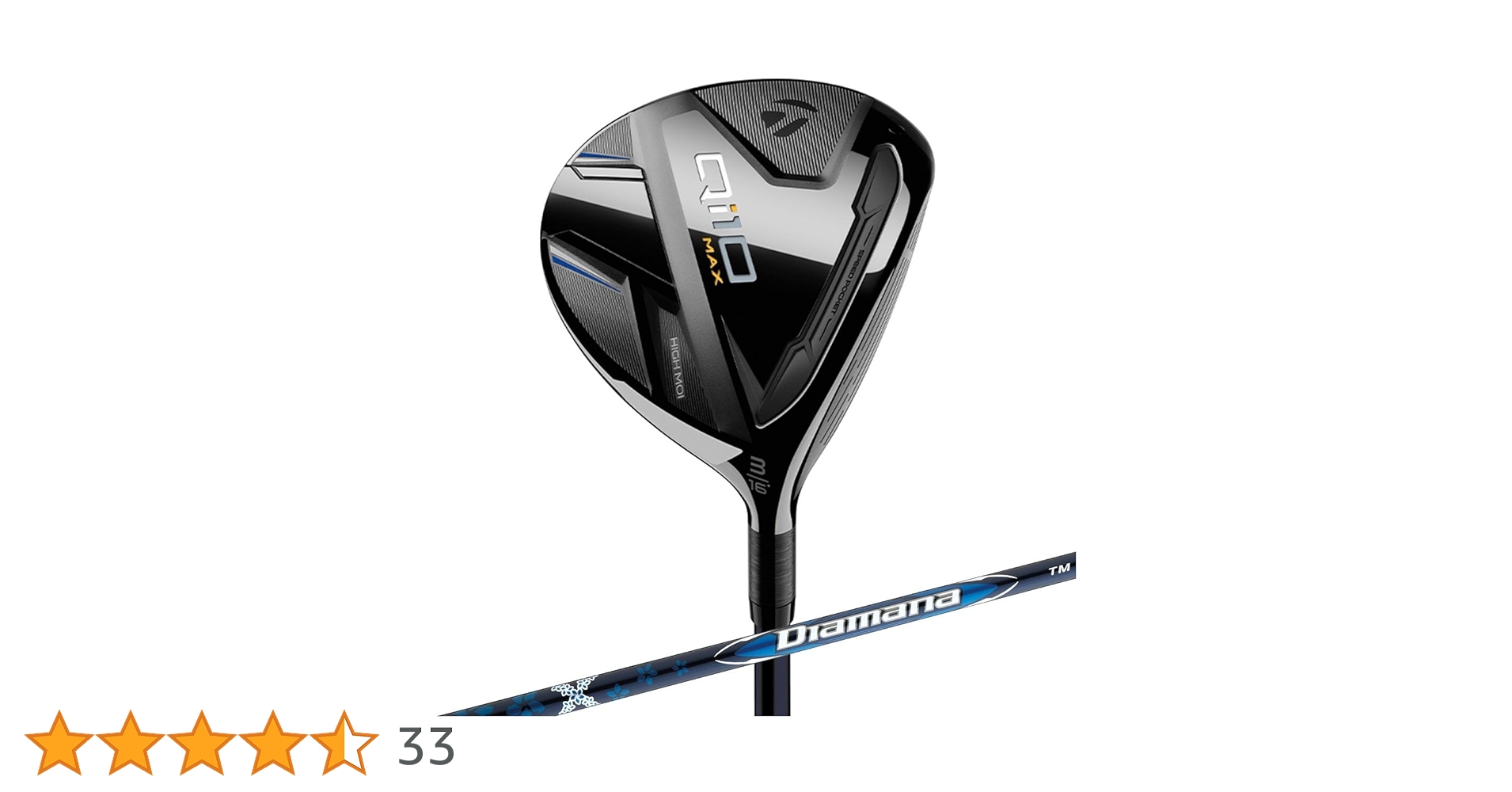 【新品】テーラーメイド Qi10 純正 ディアマナブルー TM50 フレックスR Amazon.co.jp: Qi10 MAX #3 TM50 R キュー アイテン マックス