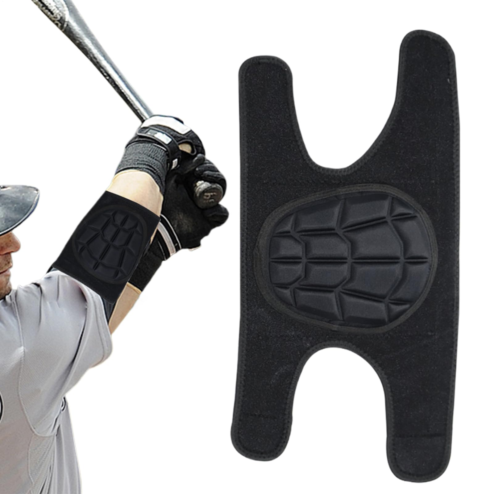 Coussin de coude antidérapant Baseball Softball Volley-ball - Protection avant-bras réglable